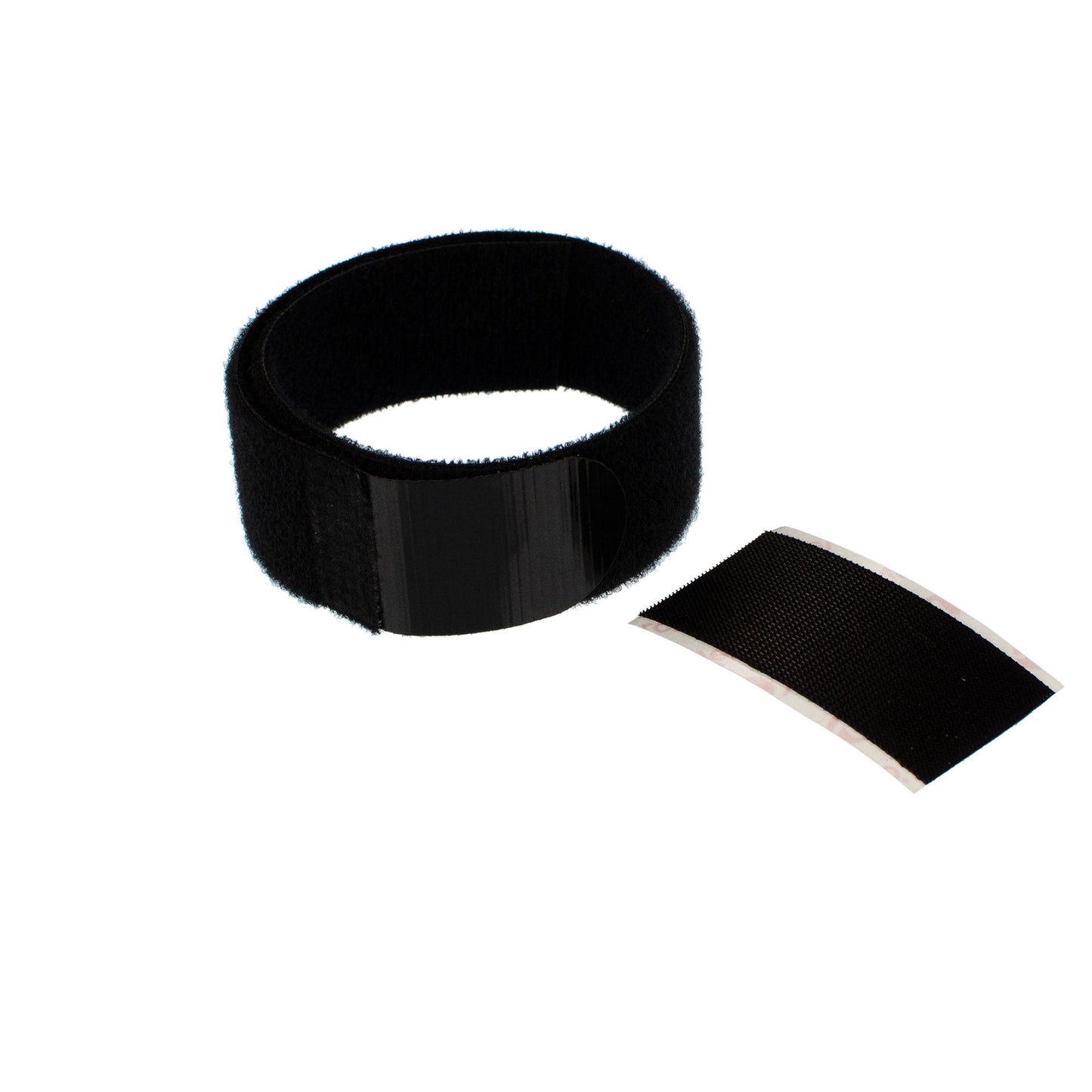 300mm Hook and Loop TV and Console Cable Management Strap with Adhesive Mounting Pad