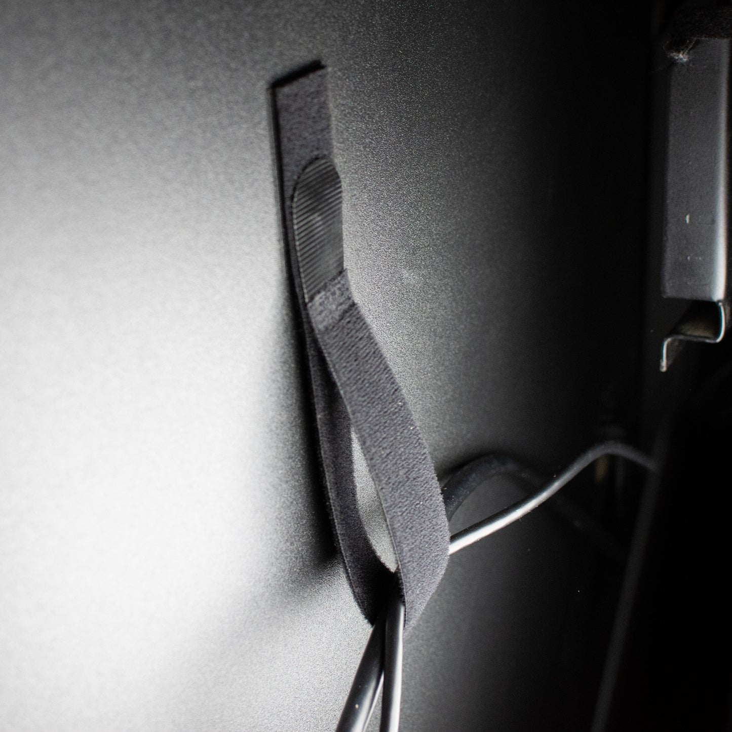 300mm Hook and Loop TV and Console Cable Management Strap with Adhesive Mounting Pad