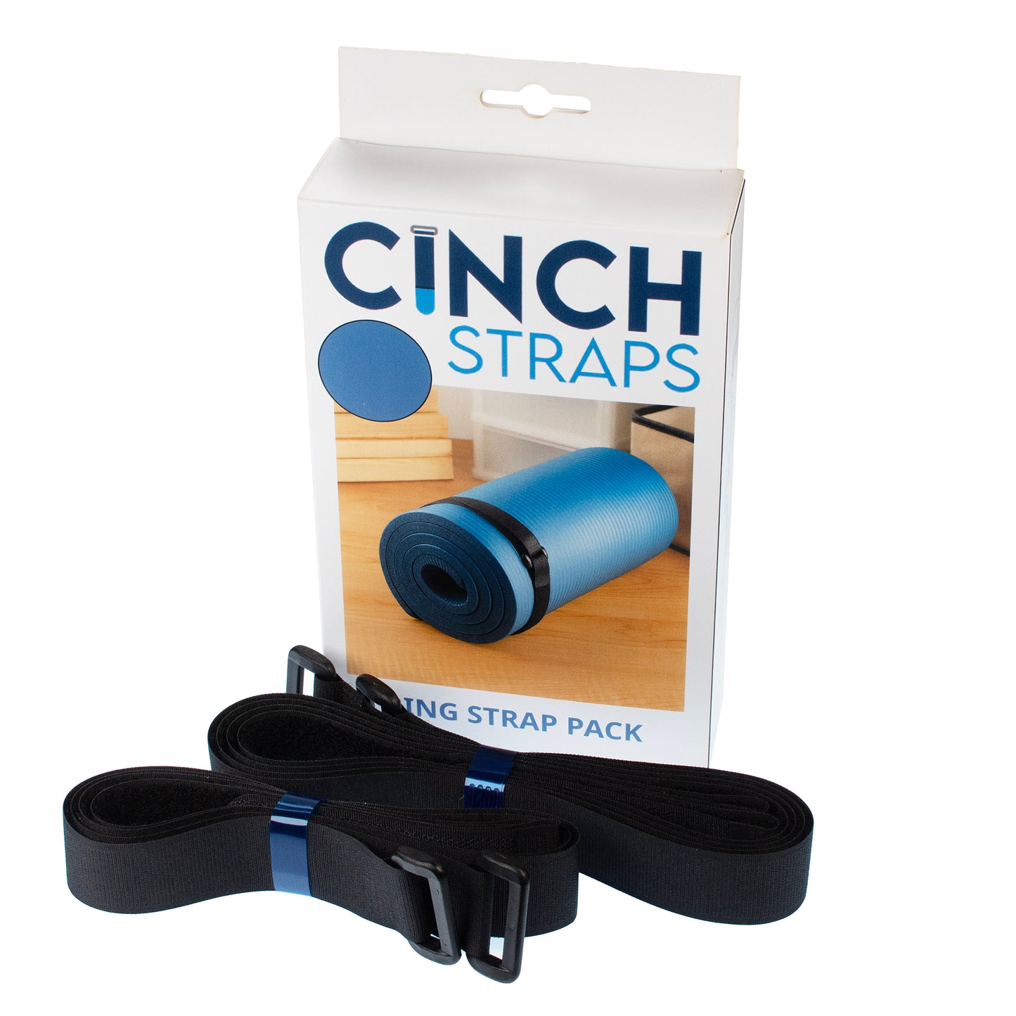 Garage & Garden Hook and Loop Cinch Strap Set – 6 Piece