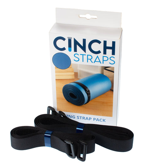 Garage & Garden Hook and Loop Cinch Strap Set – 6 Piece