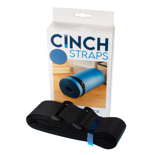 Luggage & Storage Hook and Loop Cinch Strap Set – 4 Piece