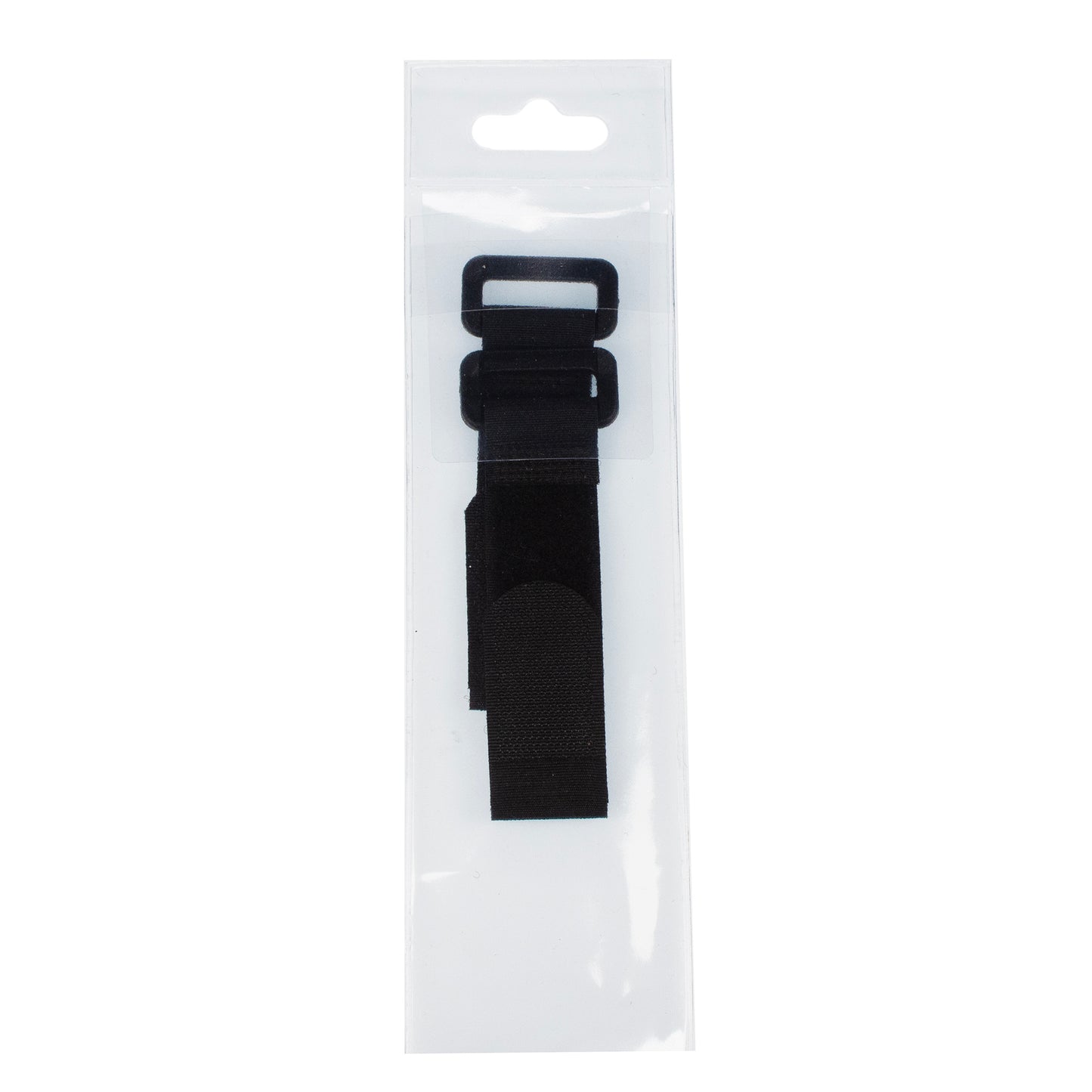25mm x 150mm Reusable Cinch Straps in Black - Twin Pack