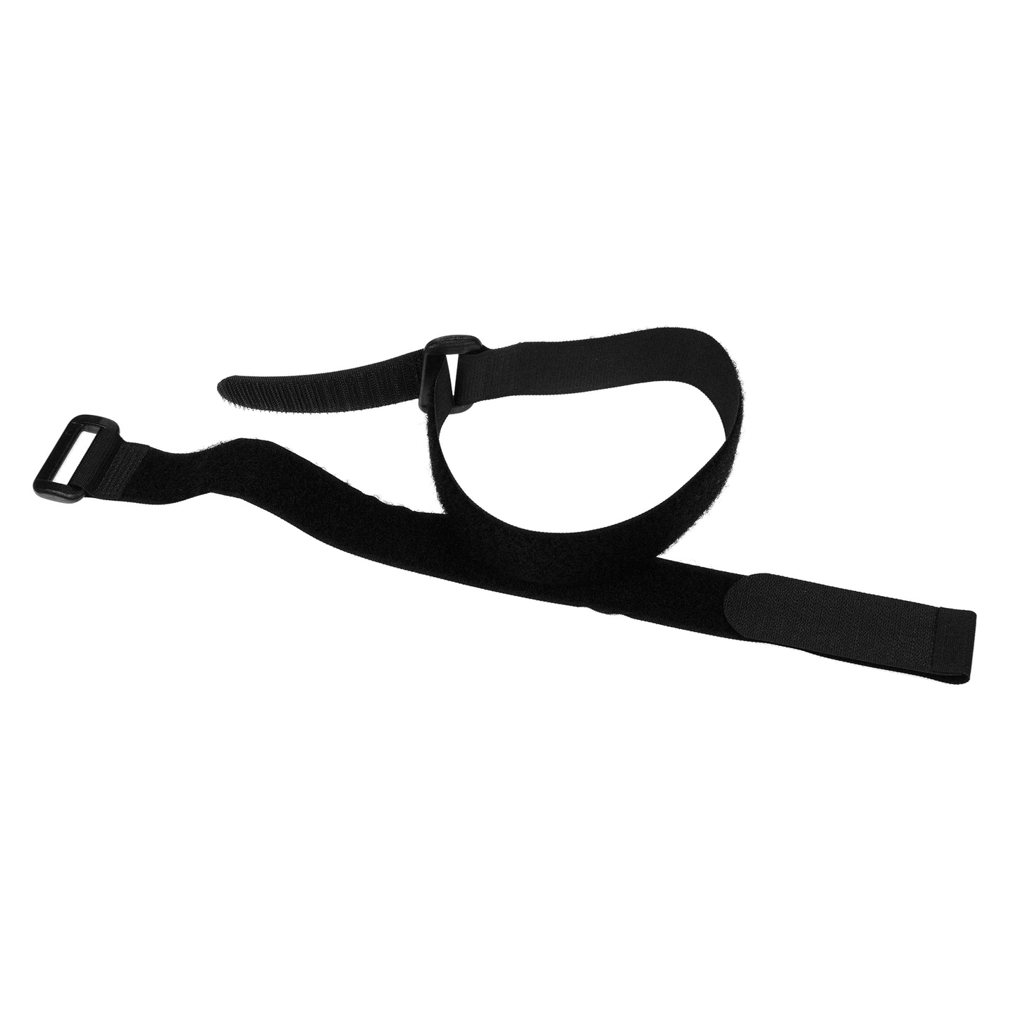 25mm x 46cm Reusable Cinch Strap in Black - Twin Pack
