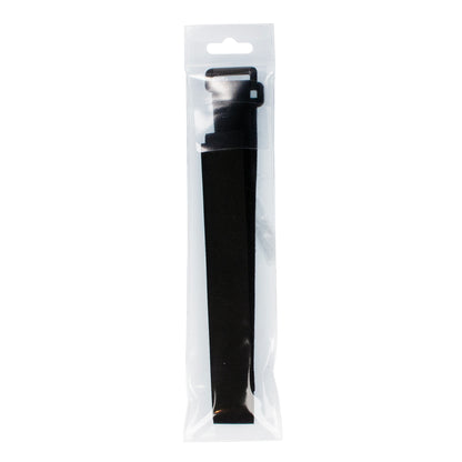 25mm x 92cm Reusable Cinch Strap in Black - Twin Pack