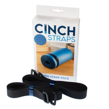 Garage & Garden Hook and Loop Cinch Strap Set – 6 Piece