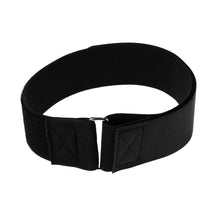 Elastic Hook & Loop Cinch Strap, Stitched with Steel Buckle - 50mm Wide 100 - 125% Stretch