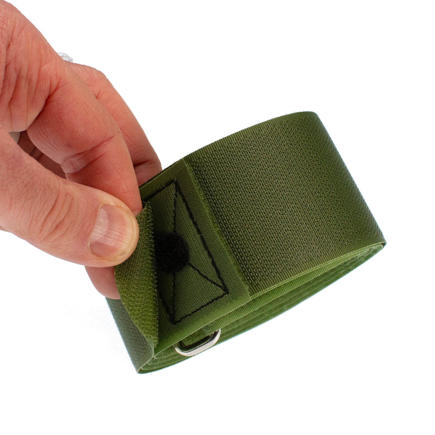 Heavy Duty Tree Training Hook and Loop Cinch Strap with Steel Buckle