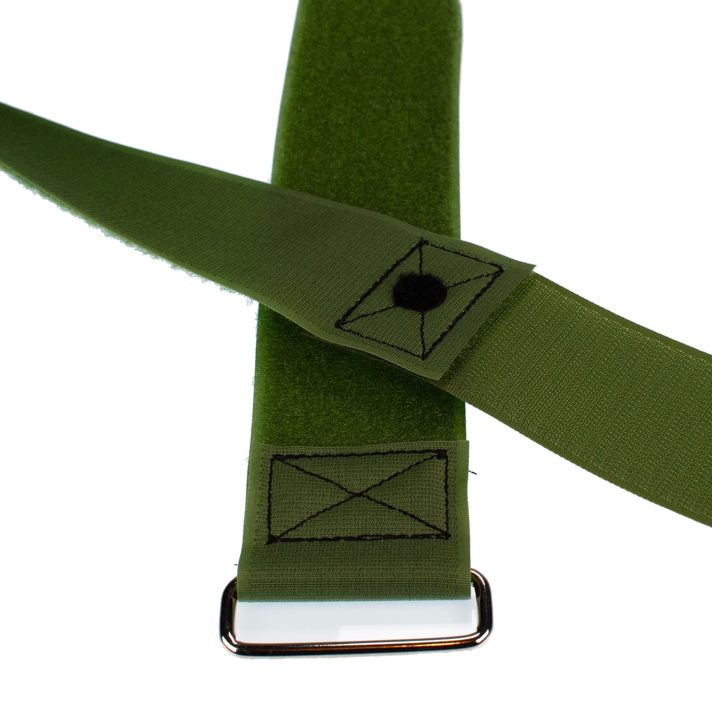 Heavy Duty Tree Training Hook and Loop Cinch Strap with Steel Buckle